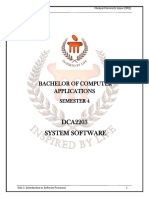 DCA2203 - System Software Merged Sem 4th