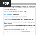 Actividad de Lengua y Literatura Sobre La Página 97