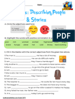 Grade 3 Adjectives Worksheets