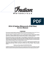 Service Manual - Indian Motorcycle Full-Size (2014-2016)