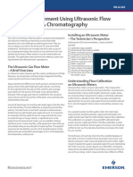 Application Note Energy Measurement Using Ultrasonic Flow Measurement Chromatography Rosemount en 72724