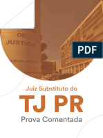 Prova Comentada TJ PR Juiz