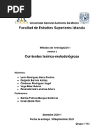 Cuestionario Corrientes Teórico-Metodológicas Final