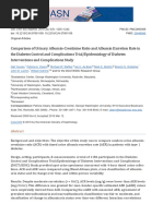 Original Articles_ Comparison of Urinary Albumin-Creatinine Ratio and Albumin Excretion Rate in the Diabetes Control and Complications Trial_Epidemiology of Diabetes Interventions and Complications Study