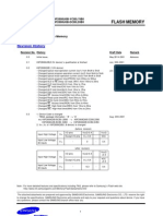 Samsung 16M X 8 Bit NAND Flash Memory Datasheet