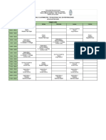 PERFORACIONES - Horario 2°cuatrimestre 2023-2