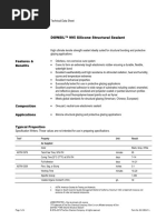 DOWSIL 995 Silicone Structural Sealant Product Data 1799968