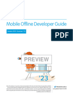 Mobile Offline Developer Guide - Summer 23