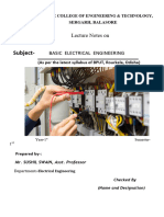 BEE Final Notes (5 Module)