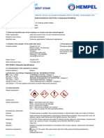 Hempel 599 Cure Sds