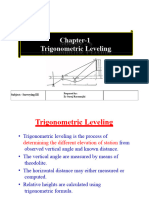 Surveying - Module 3 Trigonometric Leveling