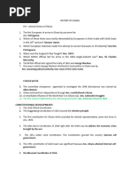 Independence Quiz 1