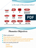 On Phonetics