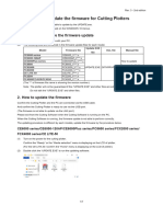 How To Update Firmware For Cutting PlottersR3E2