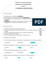 Class 7 CH 7 Formulas and Functions