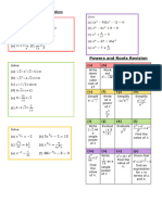 Solving Equations With Indices Practice Strips