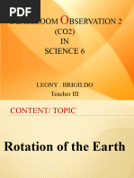 Cot PPP q4 Science 6-Earth's Rotation-Eva (Autosaved)