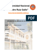 2da Practica - IMPLEMENTOS DE LABRANZA DE LOS SUELOS