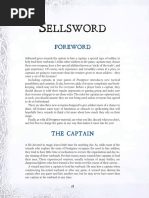 Sellsword Rules