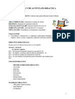 Proiect Didactic Gradul II