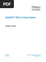 ACQUITY UPLC I-Class Series System Guide