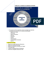 Actividad Actores de La Cadena de Comercio Exterior 1.1