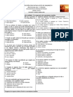 Examen Grado 6°