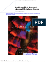 Dwnload Full Chemistry An Atoms First Approach 2nd Edition Zumdahl Solutions Manual PDF