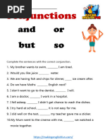 Free Conjunctions Worksheets 1 3 - 2