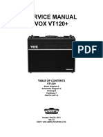 Vox vt120 Service Manual 485189