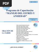 Capacitacion 4. - MANEJO DEL ESTRES Y LA ANSIEDAD