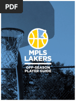 Off Season Player Guide 2020