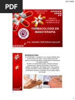 Farmacologia en Masoterapia