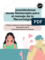 Recomendaciones Fibromialgia