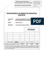 Manejo Productos Quimicos-Procedimiento Trabajo Seguro 2023