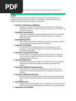 Cuales Son Los Escenarios Dinámicas y Tendencias en El Diseño de Planes y Programas de Estudio