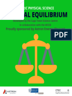 Physical Sciences Revision Chemical Equilibrium