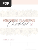 Here Comes The Guide Wedding Checklist