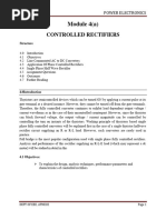 Module 4 (A) : Controlled Rectifiers