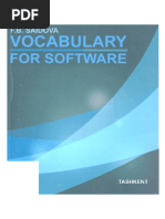 Vocabulary For Software Saidova