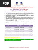 Moot Court, Pre-Trial Preparations and Participation in Trial PROCEEDINGS (Marks - 100) BL-9010 K-6008