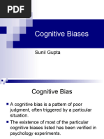 Decisions - Cognitive Biases