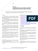 D6728-16 Spectroil - Determination Contaminants