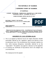 National Council For Higher Education V Kawooya (Constitutional Appeal No 4 of 2011) 2015 UGSC 9 (12 May 2015)