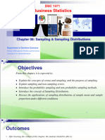 DSC1371 - Chapter 8 - Sampling and Sampling Distributions
