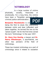 Victimology