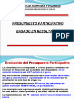 Presupuesto Participativo (EVENTO)