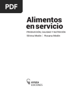 Alimentos en Servicio