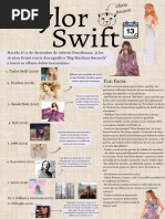 Afiche Taylor Swift (43 × 28 CM)