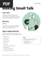 Making-Small-Talk Can Student